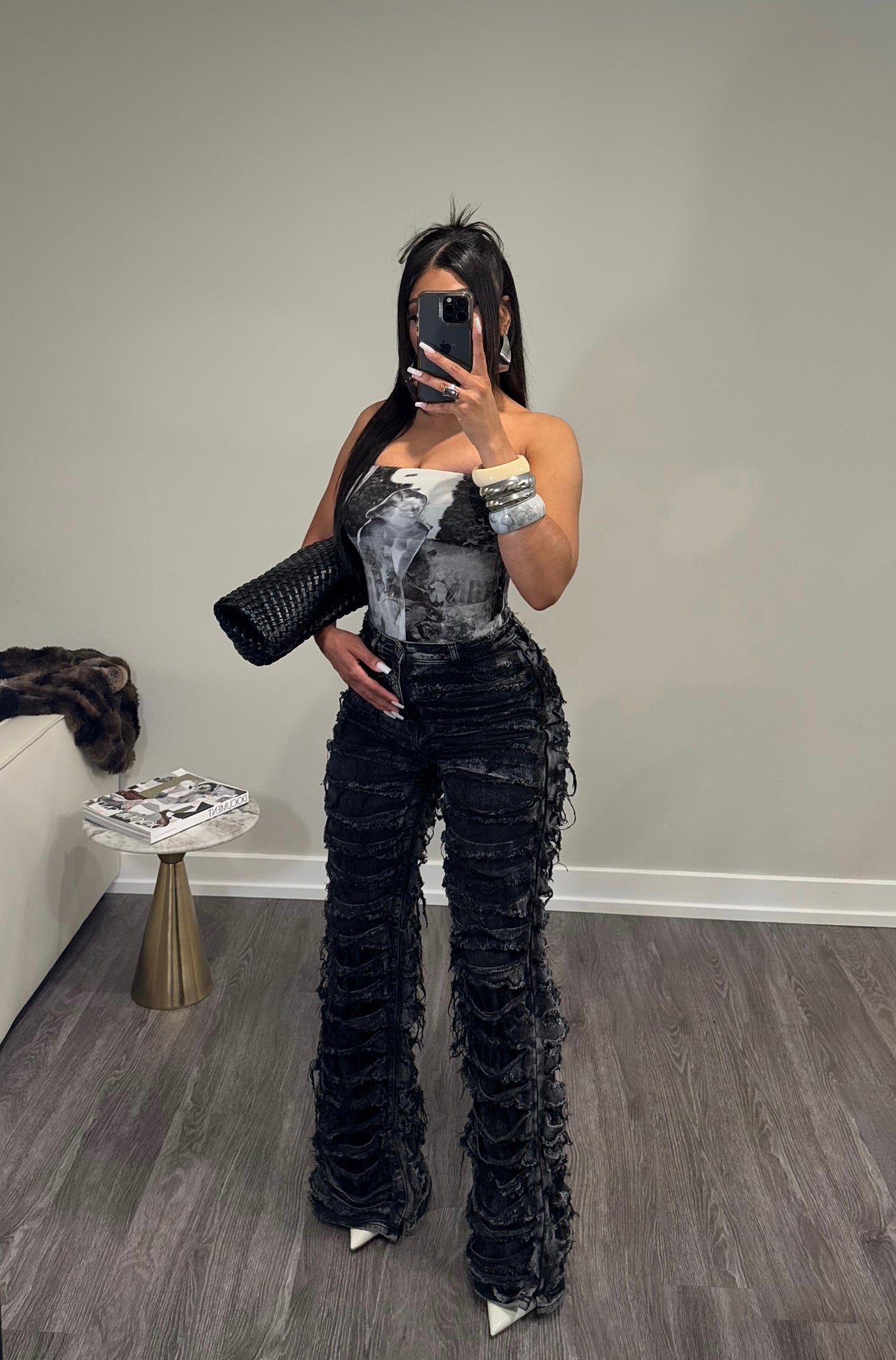 Vintage Distressed Trousers