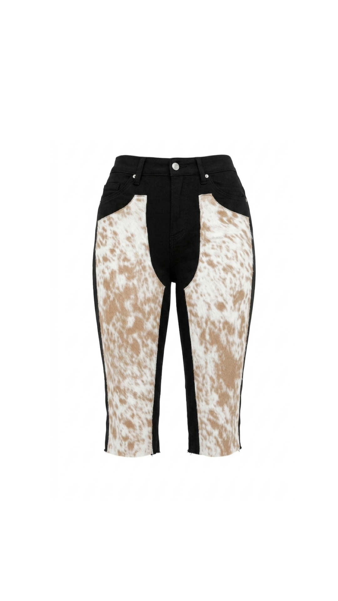 Tan Tint Cowhide Capri
