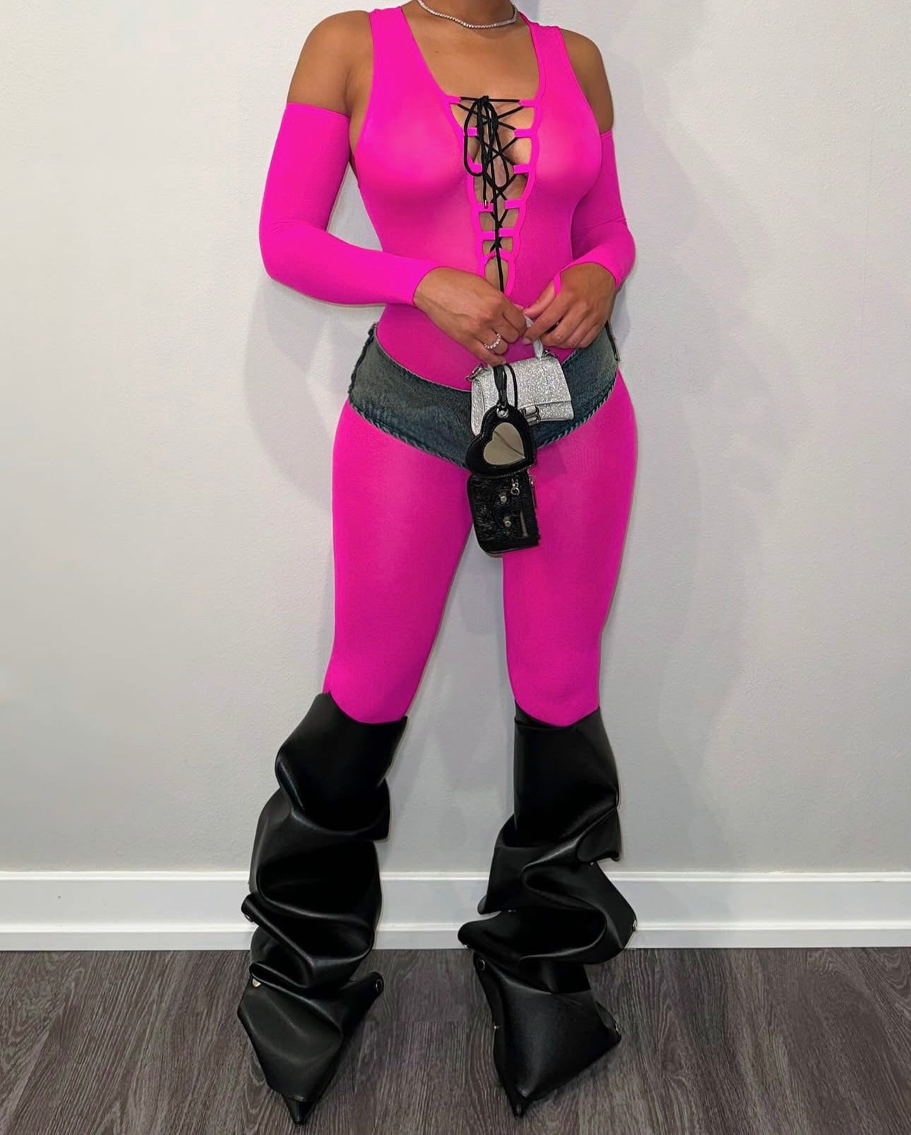 Pink Jumpsuit