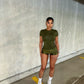 Olive Essential Short Set