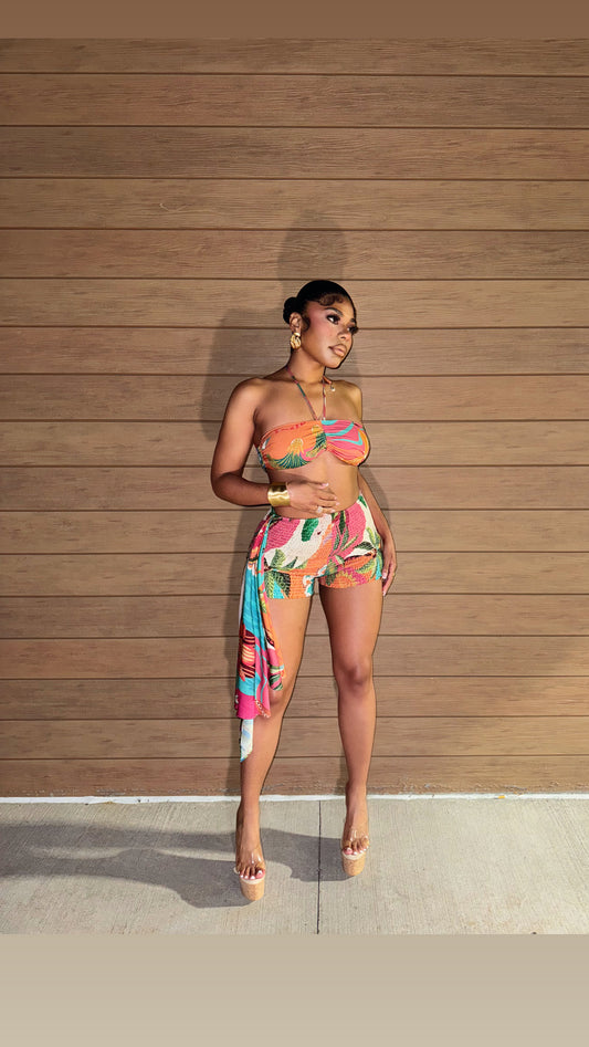 So Tropic Bralette Set🌴🌺🍍