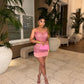 Think Pink Mini Dress