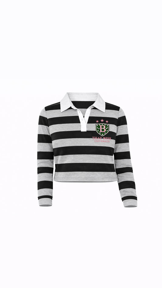 That Bish University Polo/ GRPINK