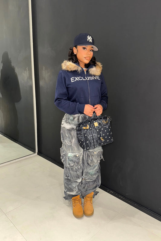 Members Only Fur Hoodie