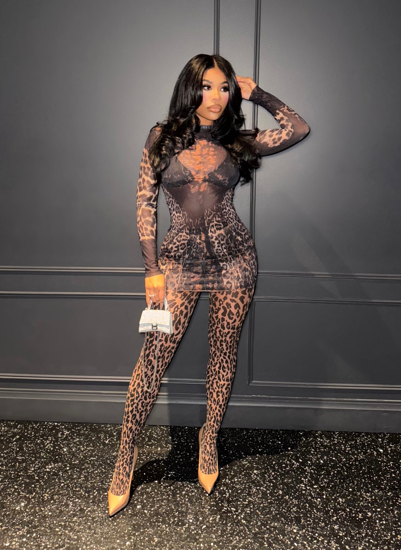 Femme Leopard Dress