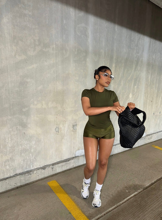 Olive Essential Short Set