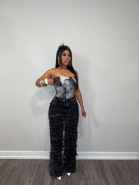 Vintage Distressed Trousers