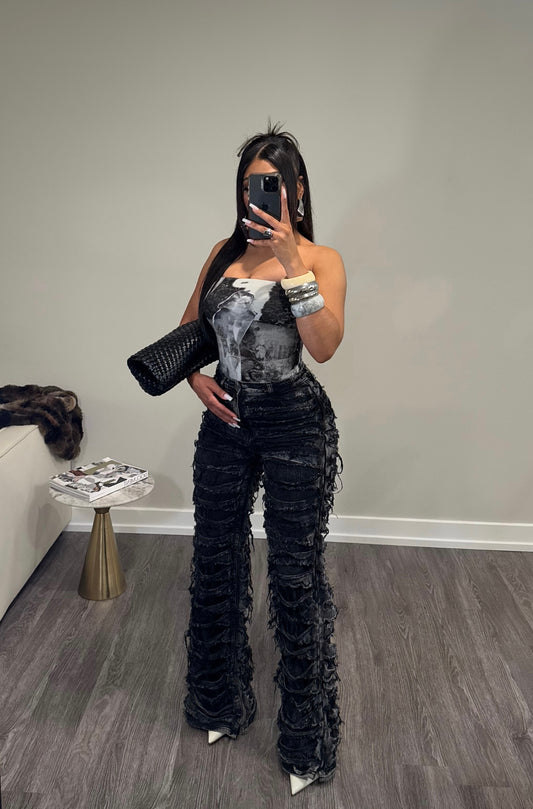 Vintage Distressed Trousers