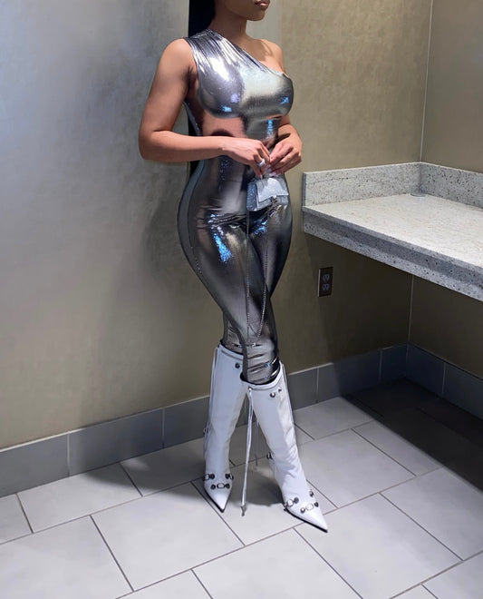 Sirena Metallic Jumpsuit