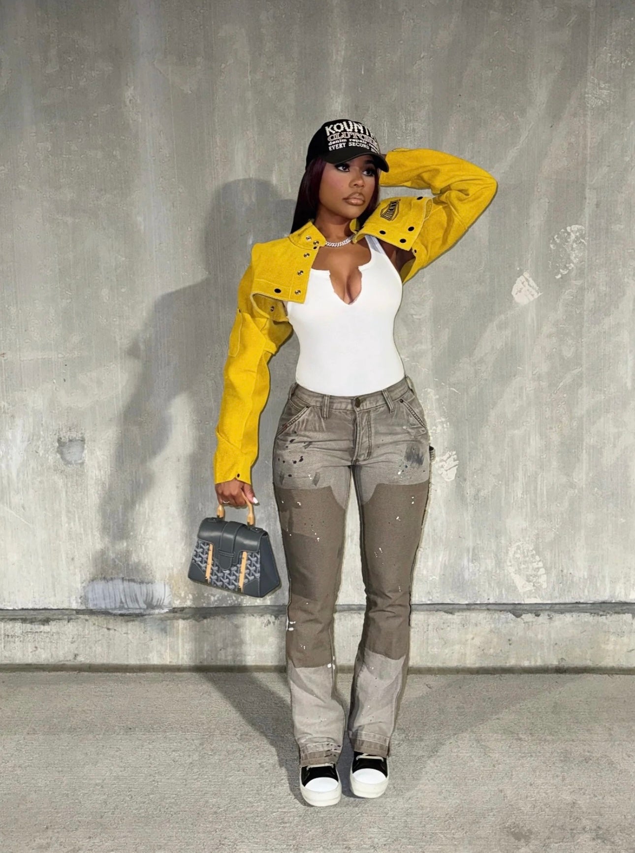 Taupe Double Knee Pant