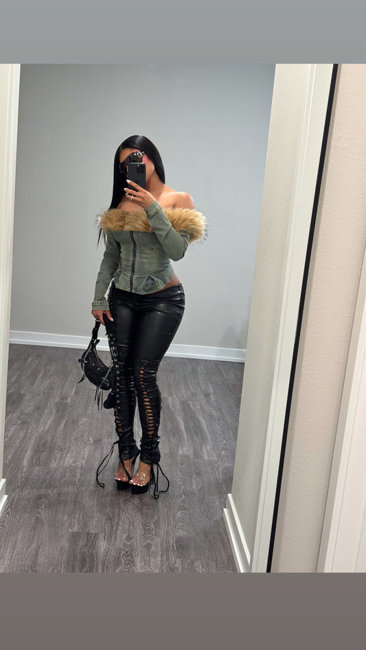 Vyxen Denim Top