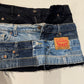Buttoned Up Denim Mini Skirt