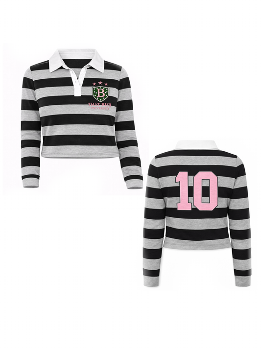 That Bish University Polo/ GRPINK