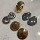Oversized Oval Earrings