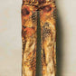 Flora Abstract Denim