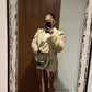Ivory Mini Skirt