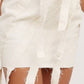 Ivory Mini Skirt