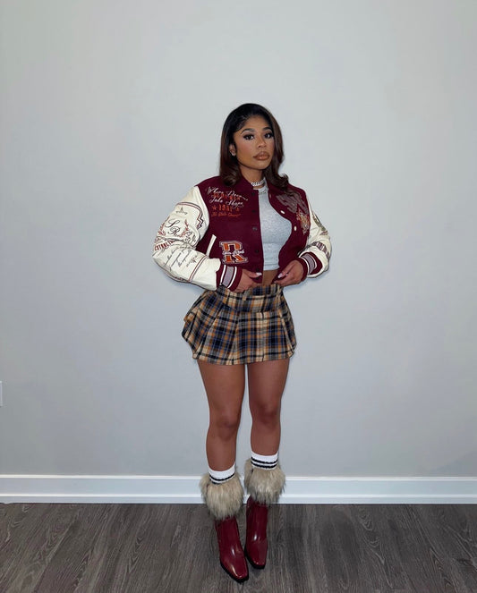 Plaid Mini Skirt